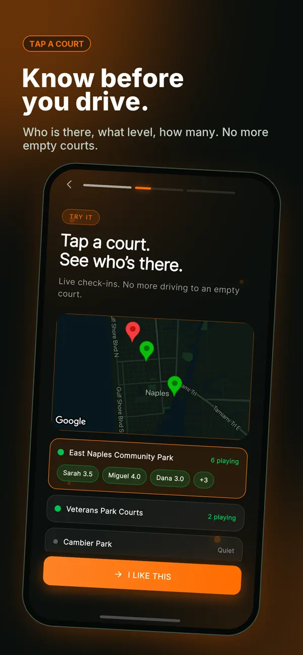 DinkUp app screenshot