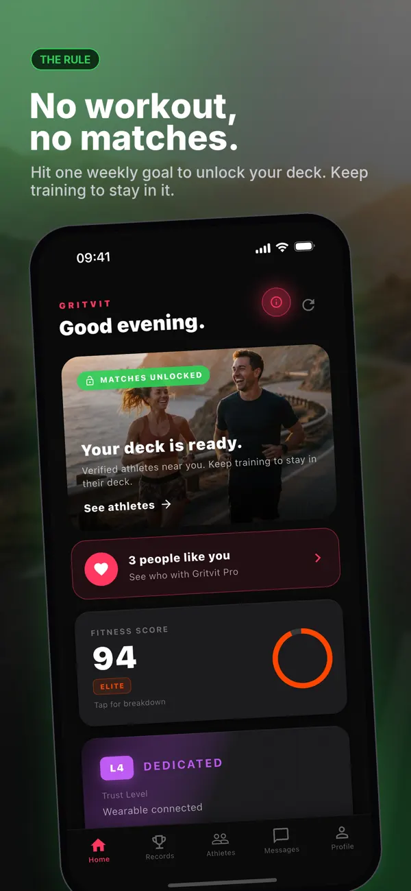 GritVit app screenshot